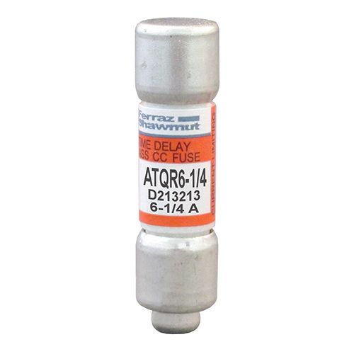 ATQR6-1/4 - Fuse Amp-Trap 2000® 600V 6.25A Time-Delay Class CC ATQR Series